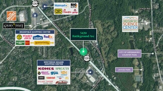 More details for 3420 & 3422 Battleground Ave, Greensboro, NC - Land for Lease