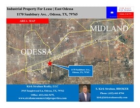 1170 S Saulsbury Ave, Odessa, TX for lease Map- Image 2 of 26