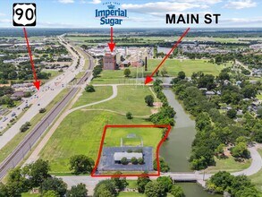 121 Wood St, Sugar Land, TX - Aerial  map view - Image1