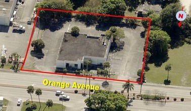 3501 Orange Ave, Fort Pierce, FL - AERIAL map view