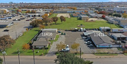 11412 & 11416 Newkirk St, Dallas, TX - AERIAL  map view - Image1