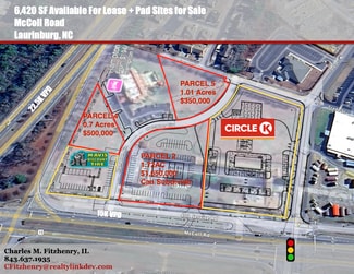 More details for 156 Hampton Circle, Laurinburg, NC - Land for Sale
