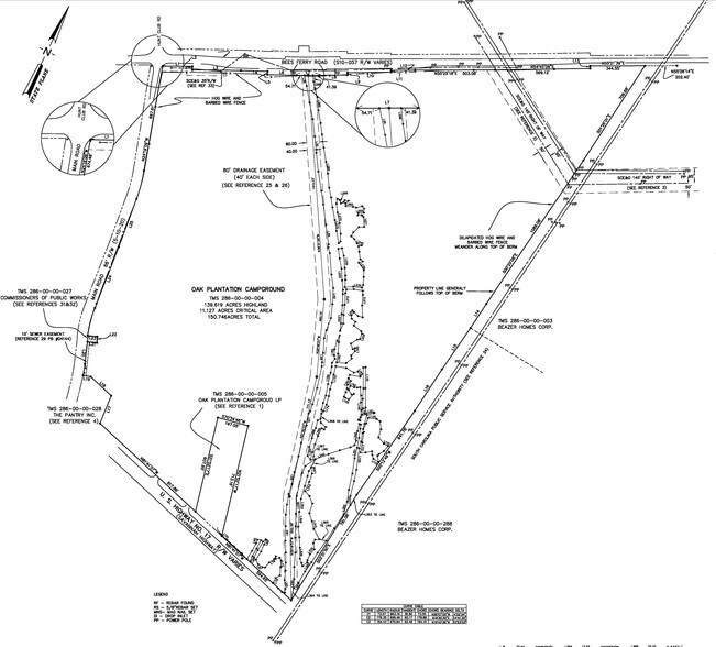 Savannah Hwy, Johns Island, SC à vendre - Plan cadastral - Image 2 de 2