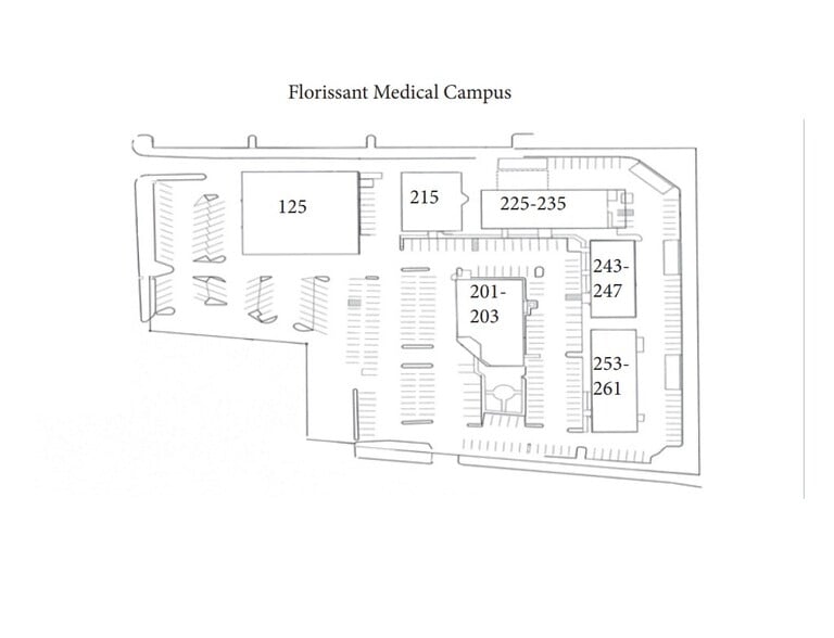 253-261 Dunn Rd, Florissant, MO for lease - Site Plan - Image 2 of 2