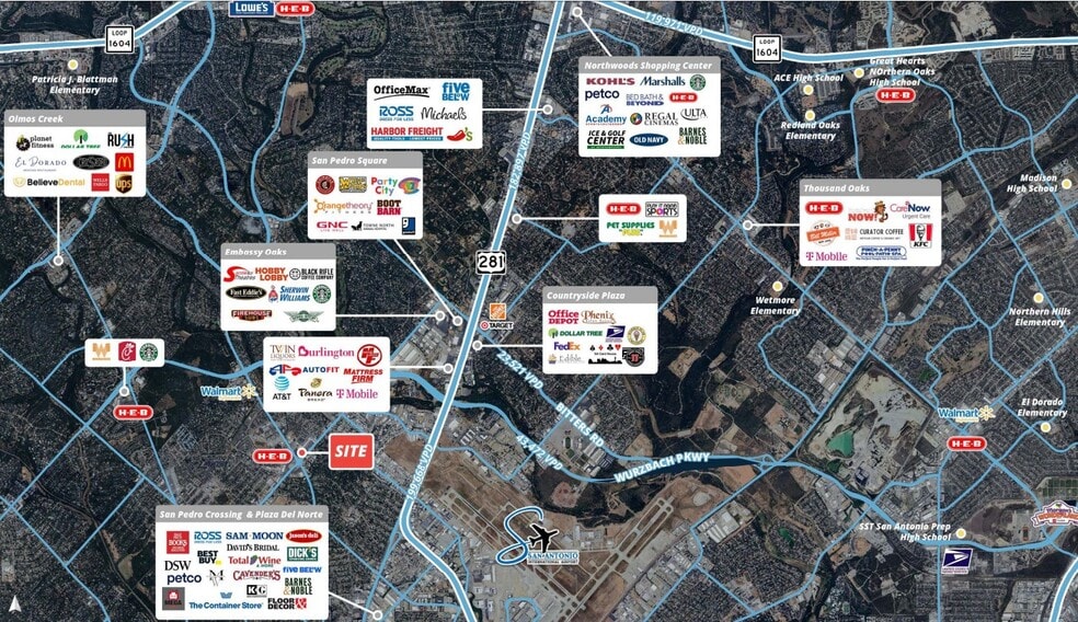 11727 West Ave, San Antonio, TX for sale - Aerial - Image 2 of 4