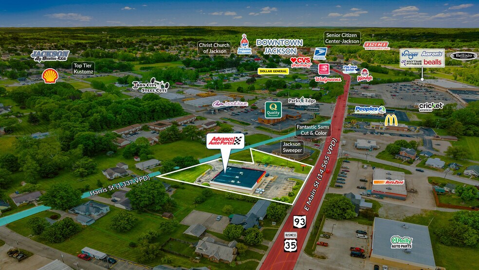 667 E Main St, Jackson, OH à vendre - Photo du bâtiment - Image 3 de 5