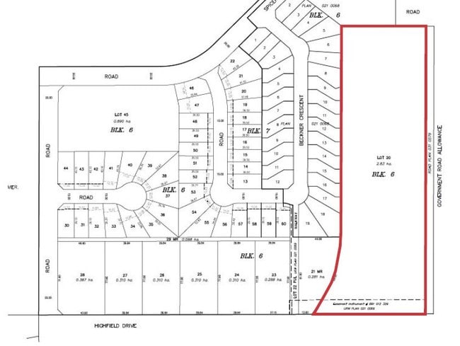 Plus de détails pour TBD 2A Hwy, Carstairs, AB - Terrain à vendre