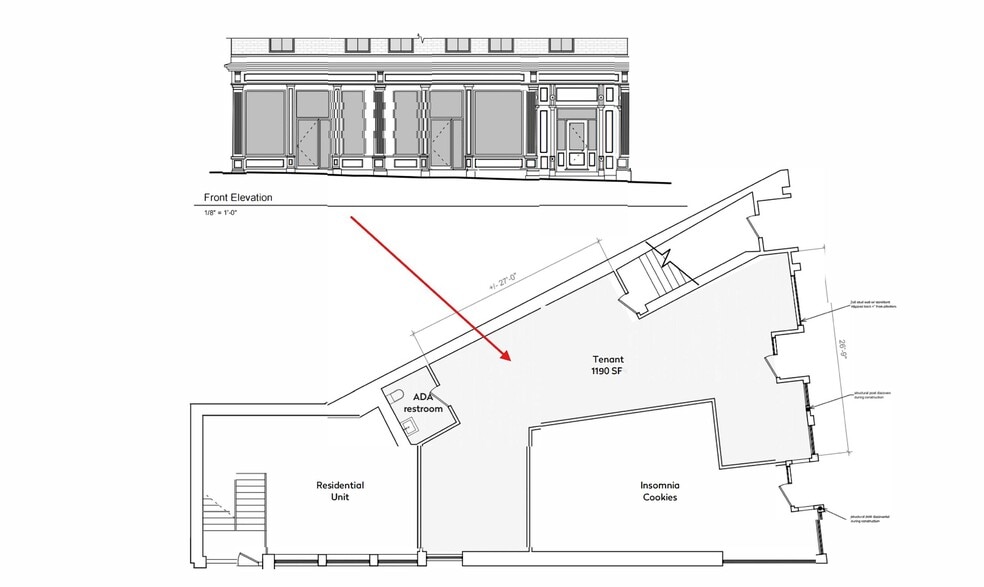 259-263 Weybosset St, Providence, RI for lease - Floor Plan - Image 2 of 9