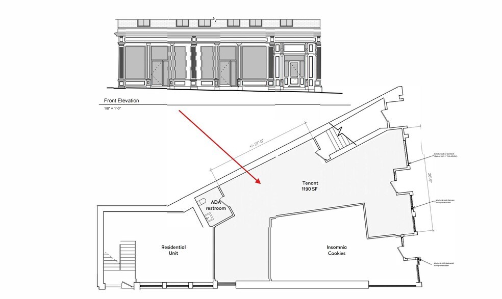 259-263 Weybosset St, Providence, RI à louer - Plan d’étage - Image 2 de 9