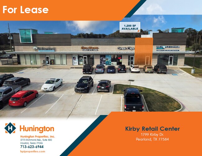 Plus de détails pour 1799 Kirby Dr, Pearland, TX - Commerce de détail à louer