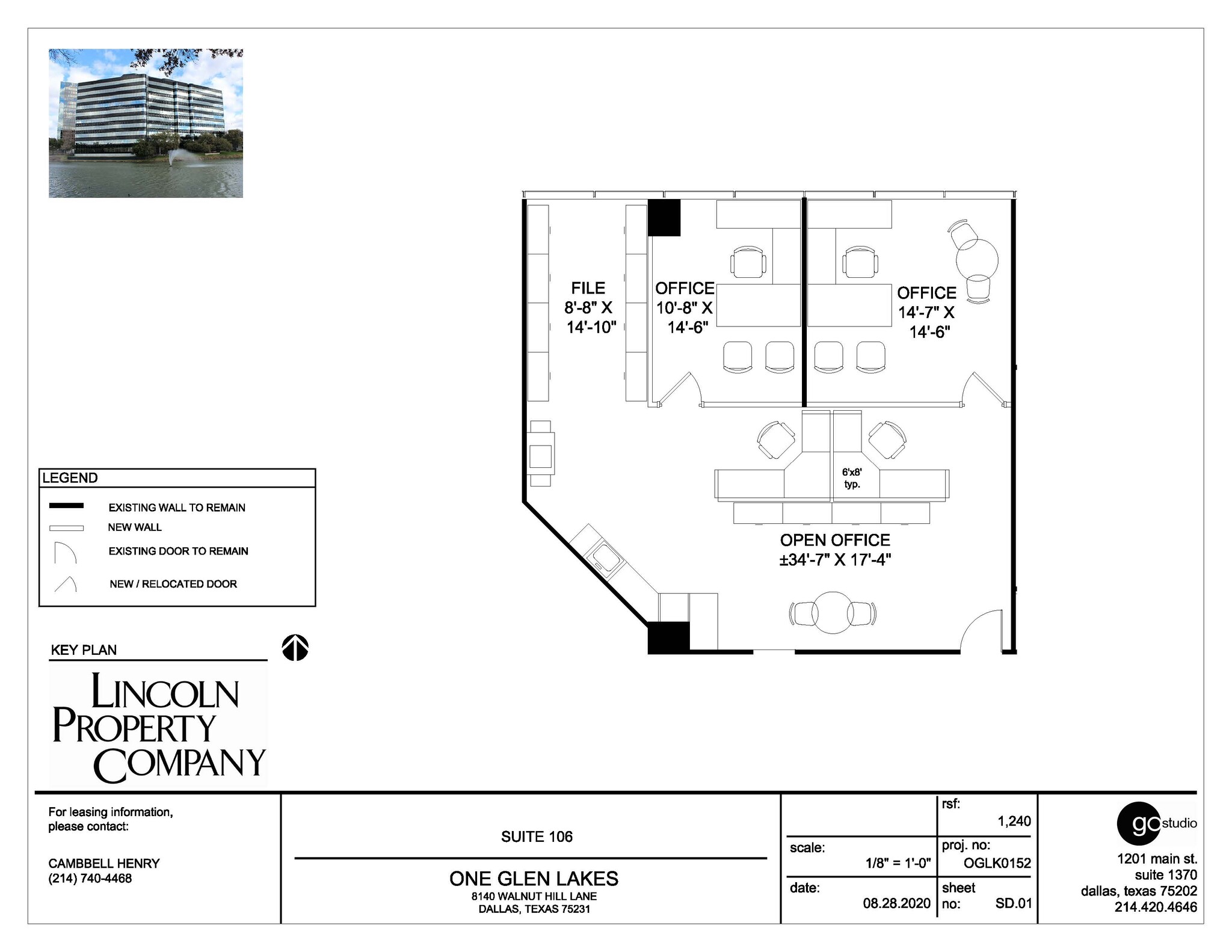 8140 Walnut Hill Ln, Dallas, TX for lease Floor Plan- Image 1 of 1