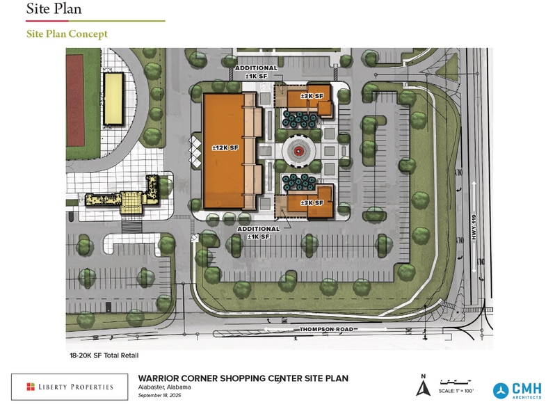 Thompson Rd., Alabaster, AL for lease - Building Photo - Image 3 of 6