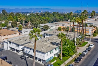 5005 August St, Los Angeles, CA - Aerial map view