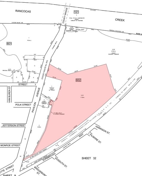 515 N Pavilion Ave, Riverside, NJ for lease - Plat Map - Image 2 of 2