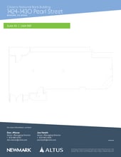 2010 14th St, Boulder, CO for lease Floor Plan- Image 1 of 1