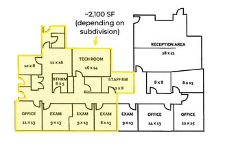 Mediplex Of Concord, Concord, MA for lease Floor Plan- Image 1 of 1