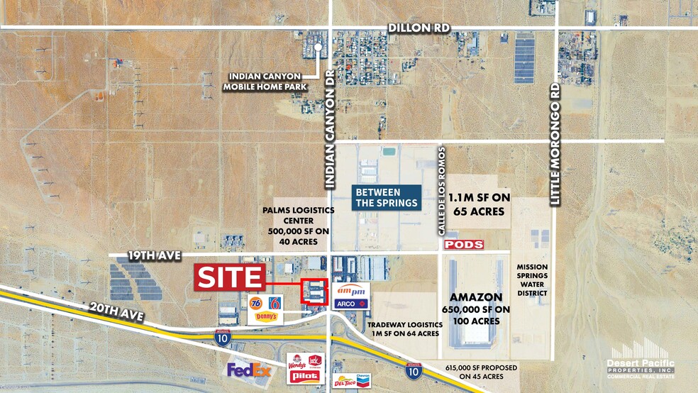 19345 N Indian Canyon Dr, North Palm Springs, CA for lease - Building Photo - Image 3 of 6