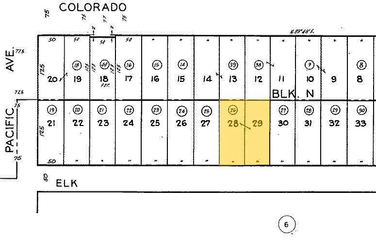 447 W Elk Ave, Glendale, CA à vendre - Plan cadastral - Image 3 de 7