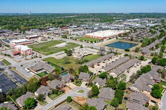 8516 E 101st St, Tulsa, OK - Aerial map view