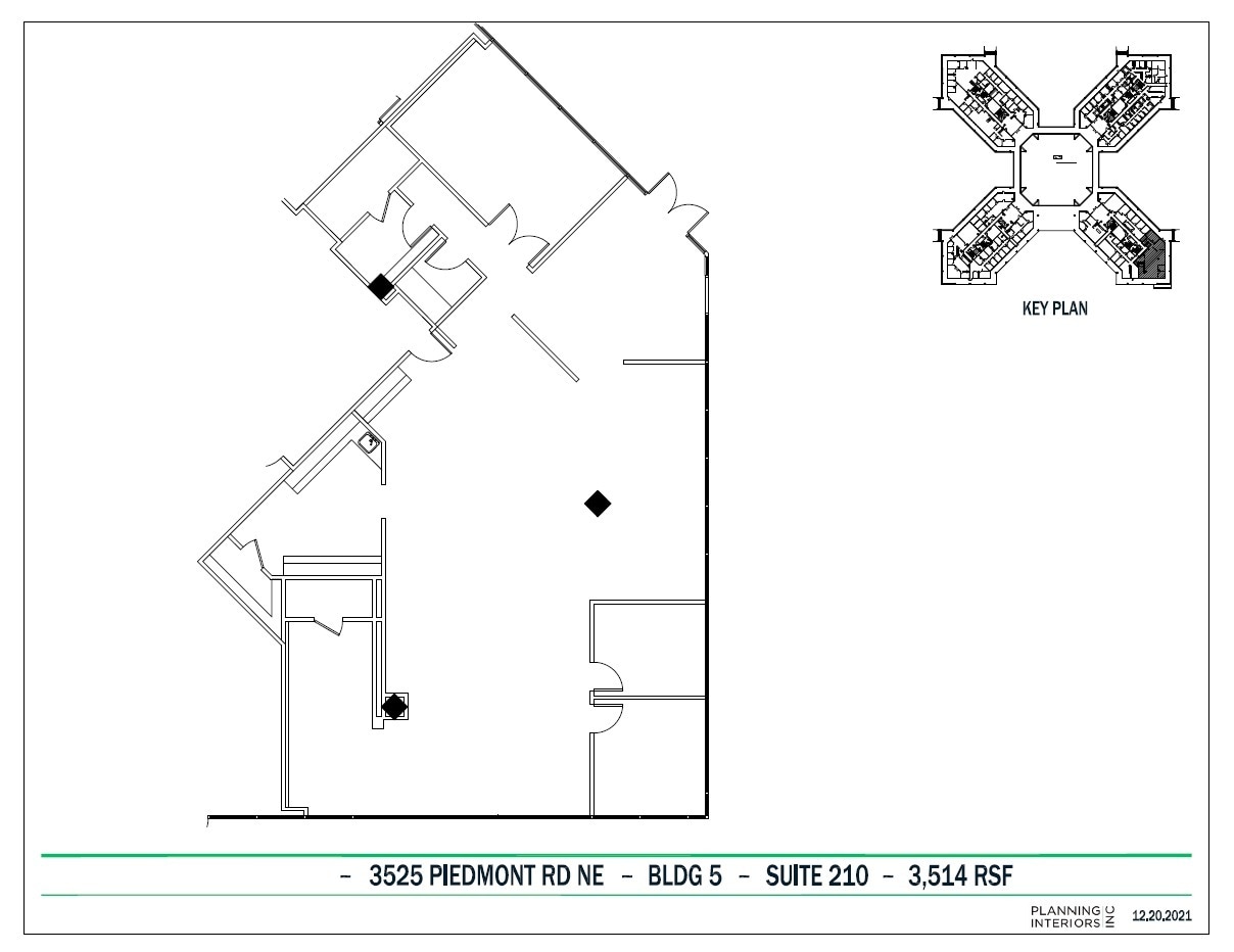3495 Piedmont Rd NE, Atlanta, GA for lease Floor Plan- Image 1 of 1