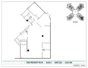 3495 Piedmont Rd NE, Atlanta, GA for lease Floor Plan- Image 1 of 1