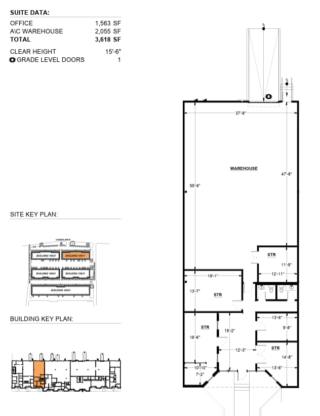 10631 Harwin Dr, Houston, TX à louer Plan d’étage- Image 1 de 1