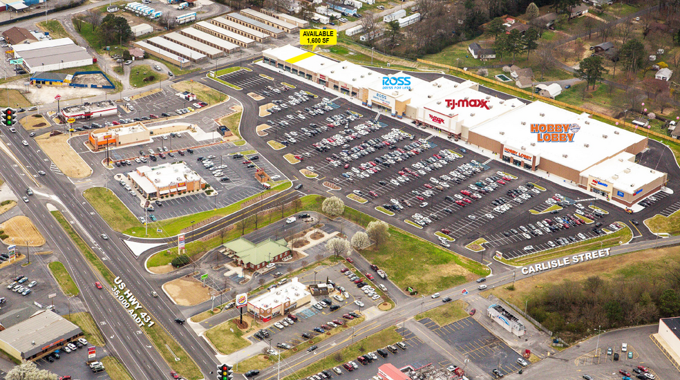 7360 US Highway 431, Albertville, AL for lease - Aerial - Image 1 of 4