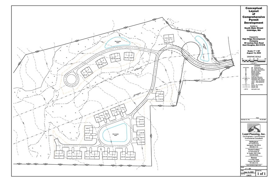 24 AHR Rd, Uxbridge, MA for sale - Site Plan - Image 2 of 2