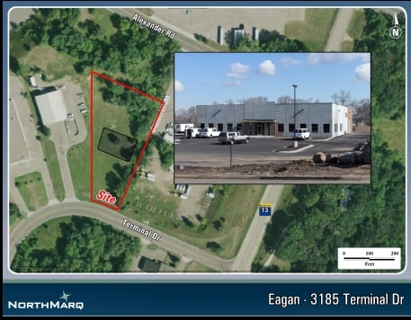 3185 Terminal Dr, Eagan, MN à louer - Aérien - Image 2 de 3