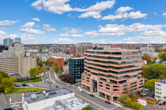 750 E Main St, Stamford, CT - aerial  map view