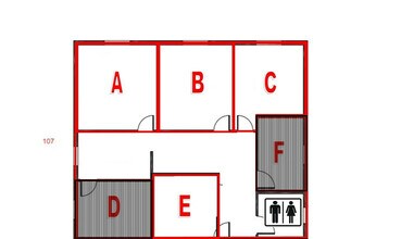 7257 N Maple Ave, Fresno, CA for lease Floor Plan- Image 1 of 1