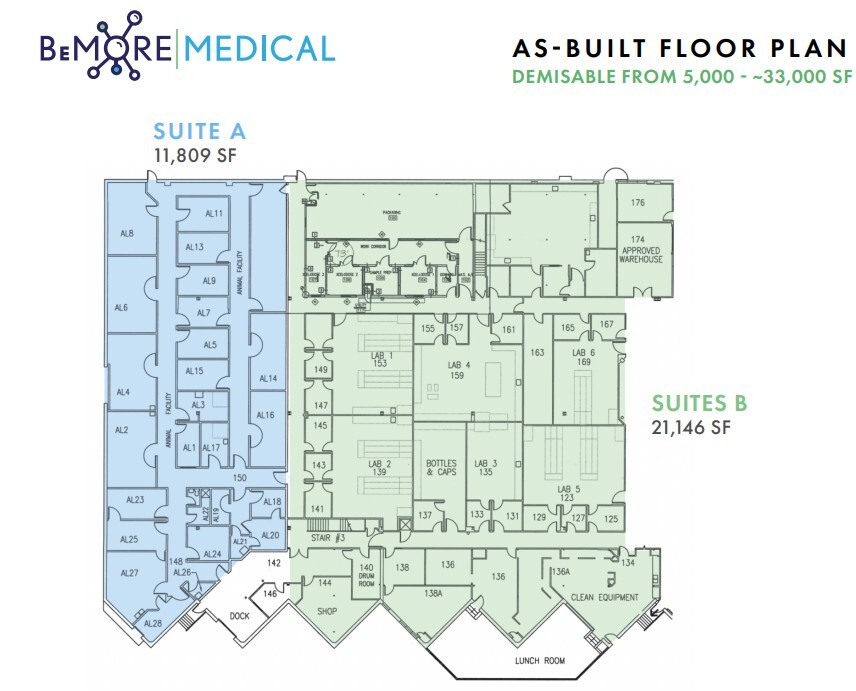 6200 Seaforth St, Baltimore, MD à louer Plan d’étage- Image 1 de 1