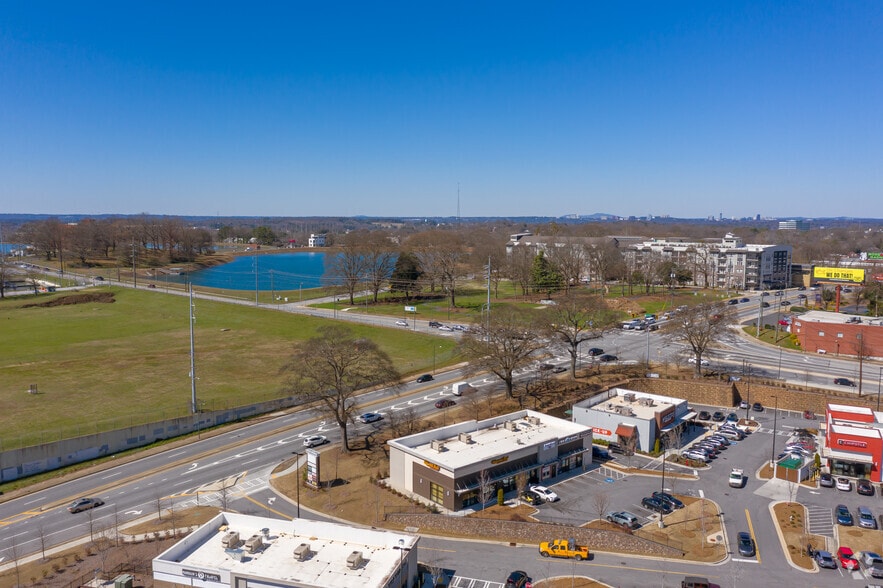 1299 Northside Dr NW, Atlanta, GA for lease - Aerial - Image 3 of 4