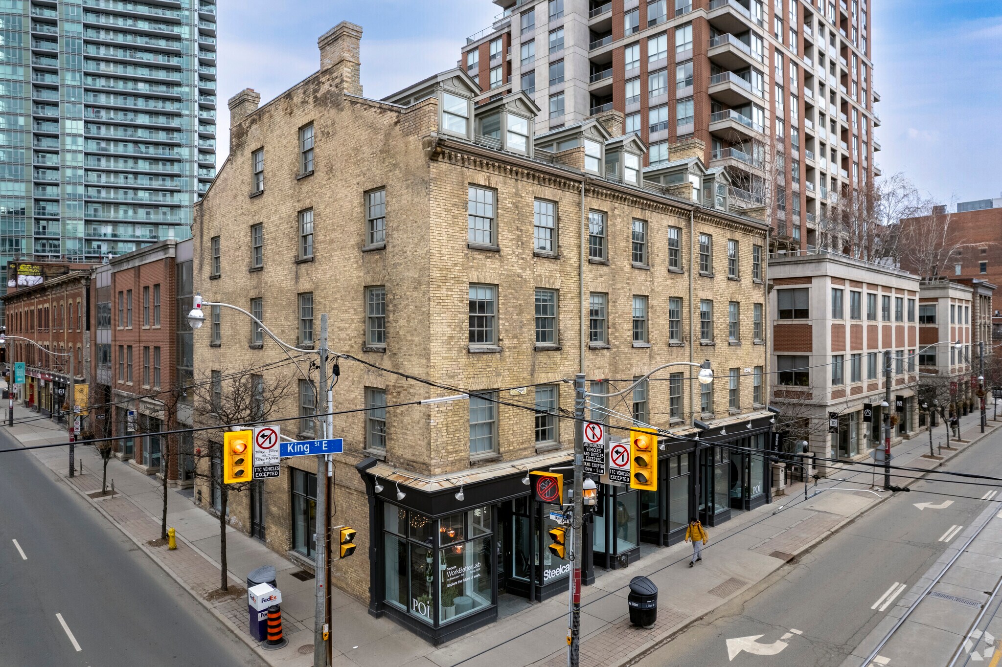 150-154 King St E, Toronto, ON à louer Photo du bâtiment- Image 1 de 5