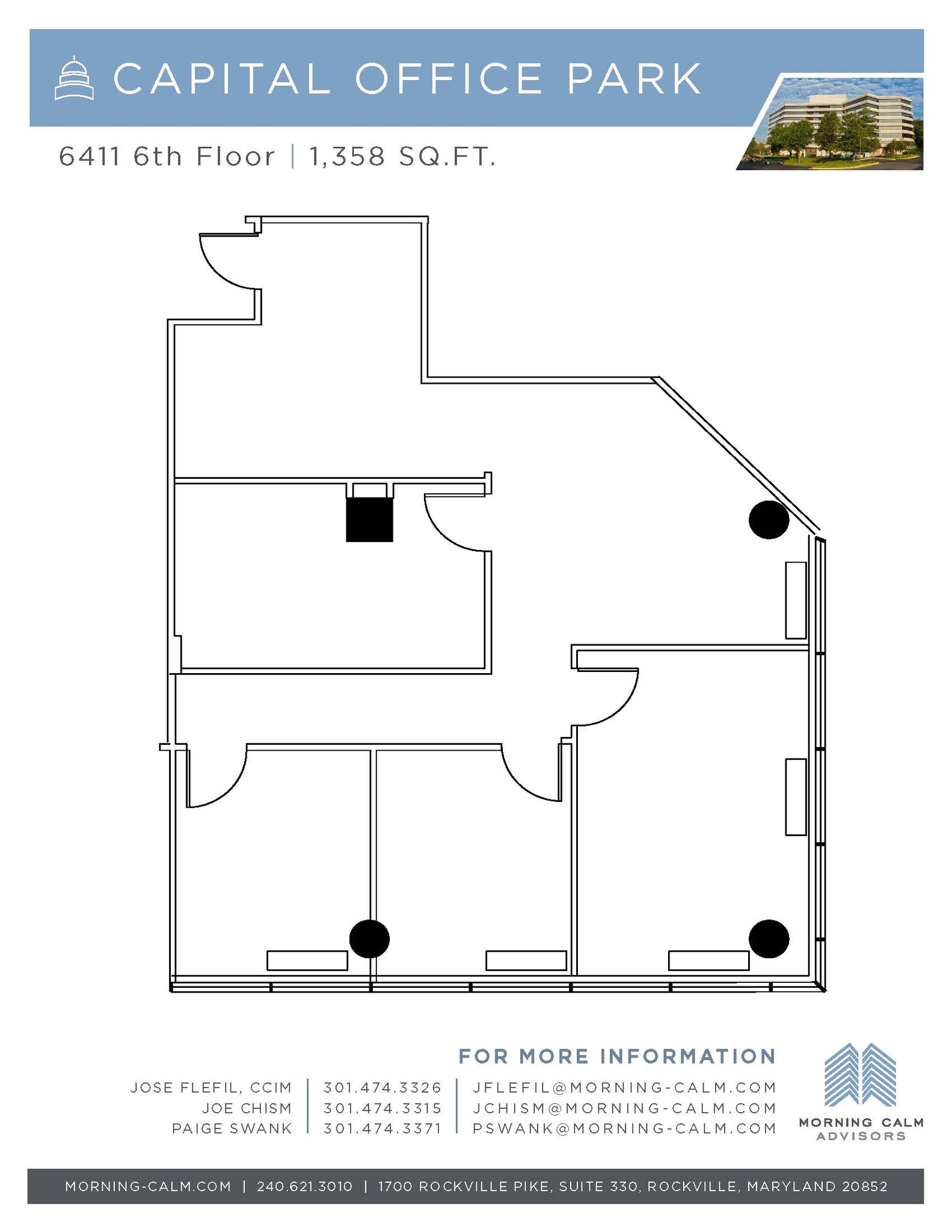6411 Ivy Ln, Greenbelt, MD for lease Interior Photo- Image 1 of 1