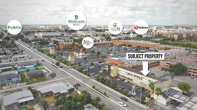 5580 W 16th Ave, Hialeah, FL - Aerial map view