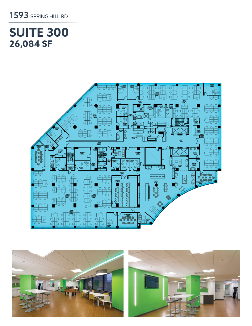 1593 Spring Hill Rd, Vienna, VA à louer Plan d  tage- Image 1 de 1