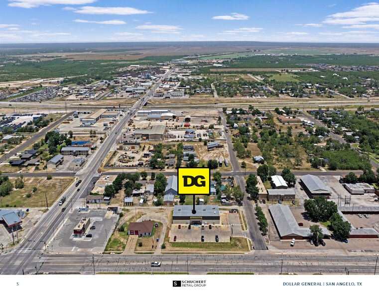 1636 Pulliam St, San Angelo, TX for sale - Aerial - Image 3 of 8