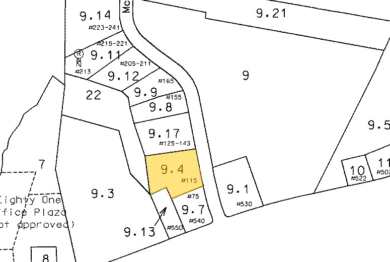 115 McDonough Pky, McDonough, GA à vendre - Plan cadastral - Image 3 de 3