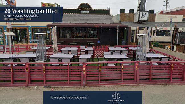 Plus de détails pour 20 Washington Blvd, Venice, CA - Commerce de détail à louer
