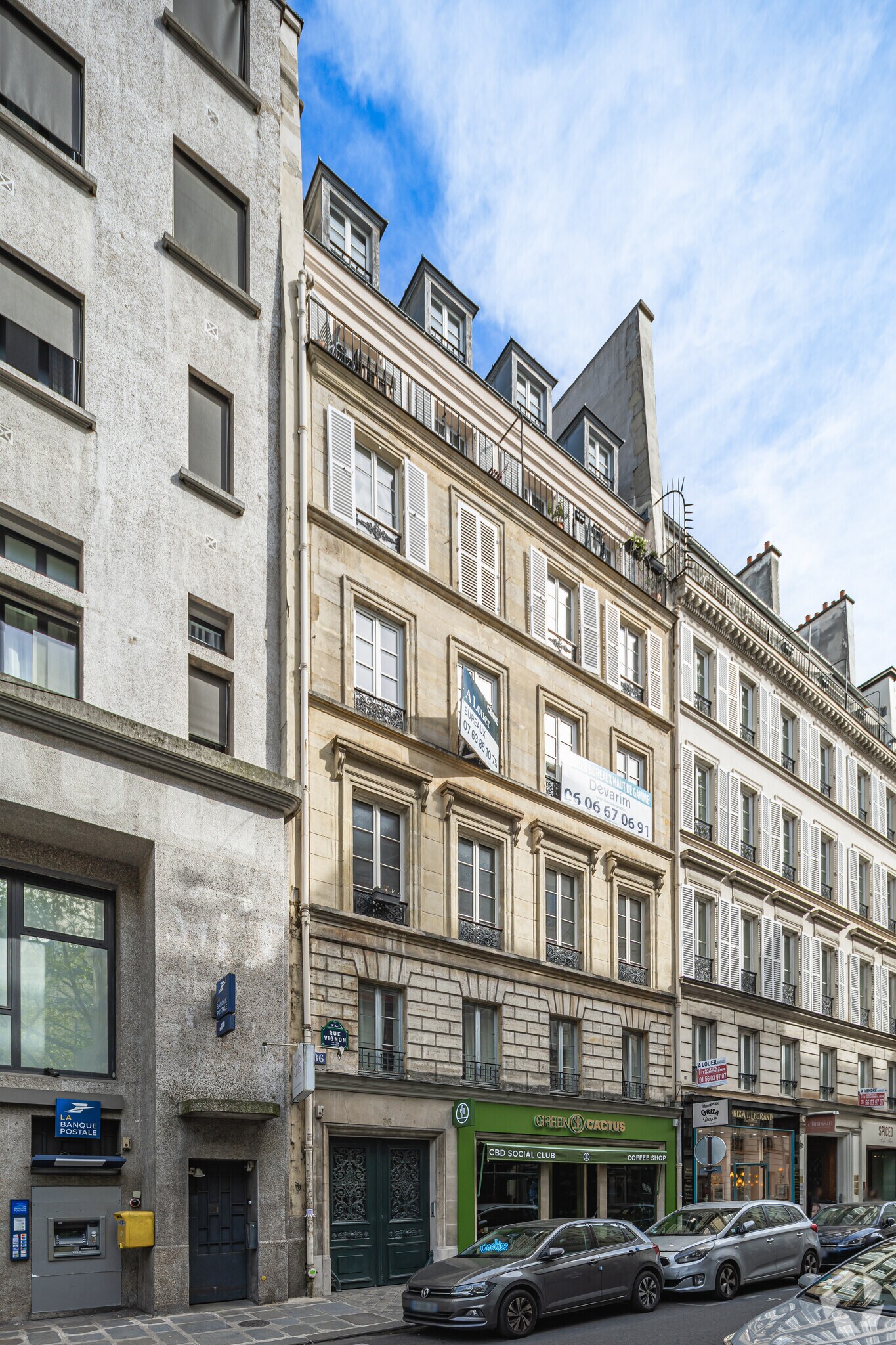 36 Rue Vignon, Paris à louer Photo principale- Image 1 de 8
