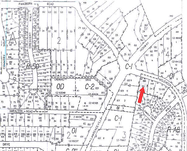 1456 McLendon Dr, Decatur, GA for sale - Plat Map - Image 3 of 5