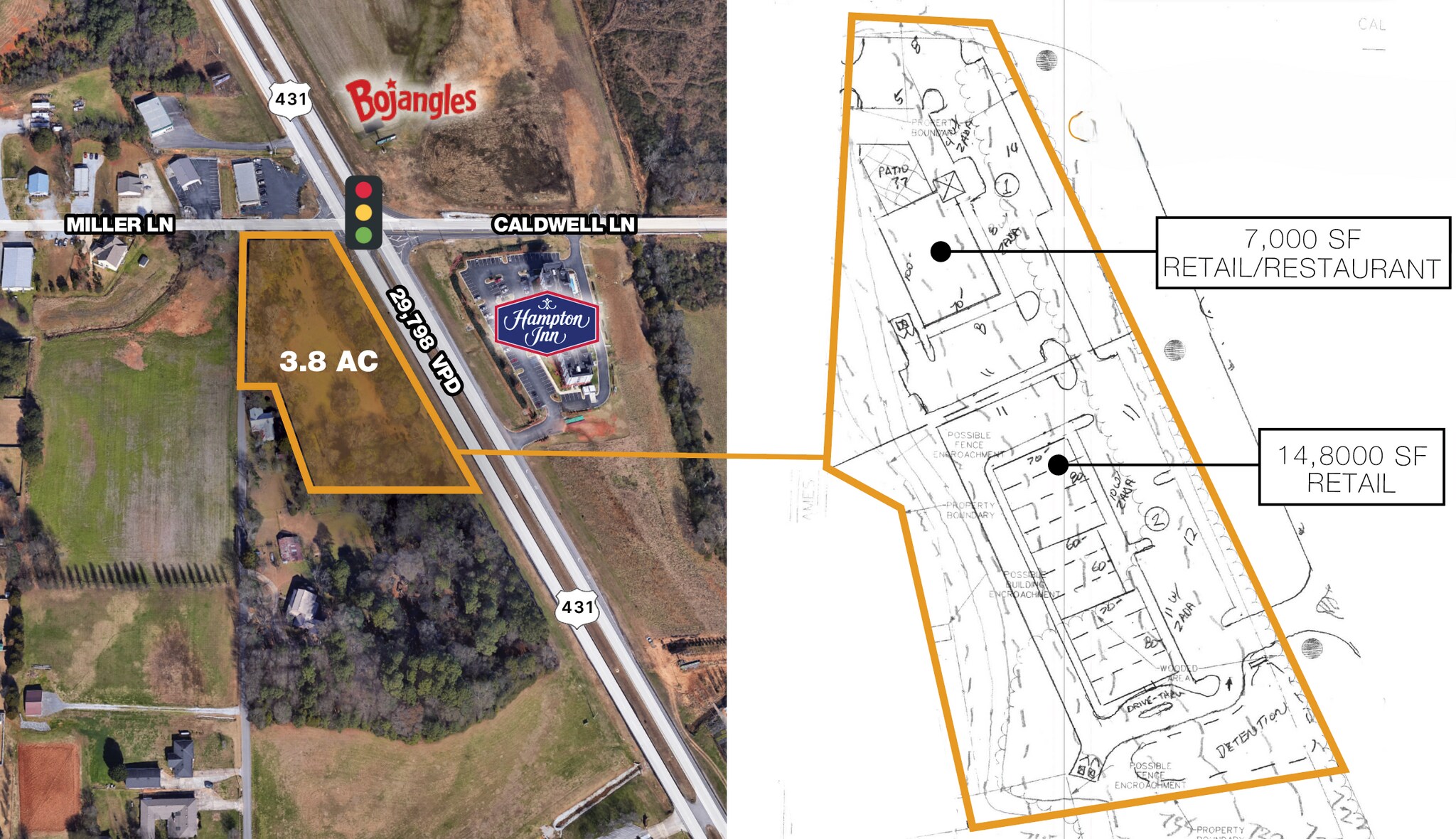 Highway 431, Hampton Cove, AL for sale Site Plan- Image 1 of 4