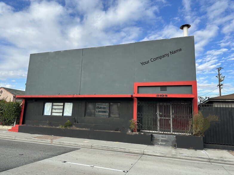 5107-5109 E Washington Blvd, Commerce, CA à louer - Photo du bâtiment - Image 2 de 10