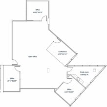 111 Anza Blvd, Burlingame, CA à louer Plan d’étage- Image 1 de 1
