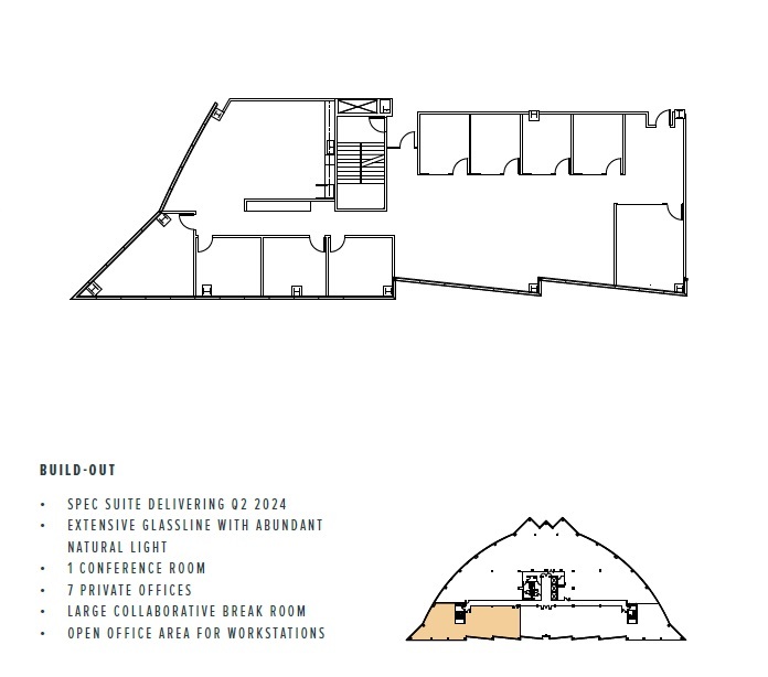 9920 Pacific Heights Blvd, San Diego, CA à louer Plan d  tage- Image 1 de 1