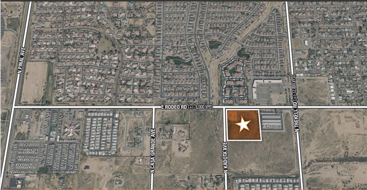 SEC of Kadota & Rodeo, Casa Grande, AZ for sale Primary Photo- Image 1 of 3