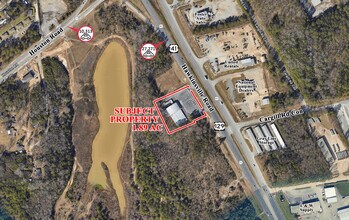 5335 Hawkinsville Rd, Macon-Bibb, GA - Aerial  map view