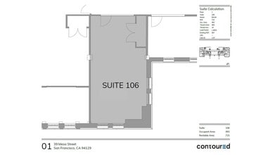 39 Mesa St, San Francisco, CA for lease Floor Plan- Image 2 of 3