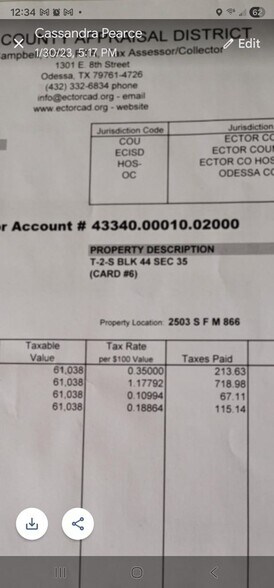 2503 S FM 866, Goldsmith, TX à vendre - Autre - Image 3 de 20